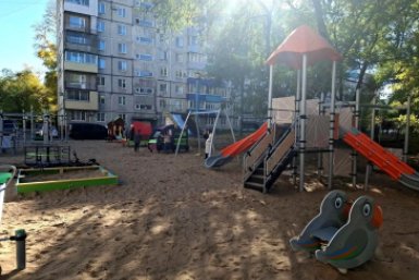 В Комсомольске-на-Амуре завершился ремонт дворов
